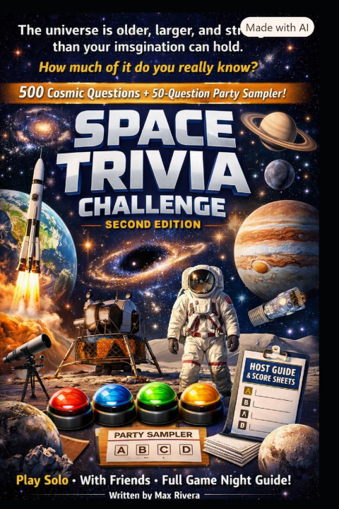 Knjiga Space and Astronomy Trivia Max Rivera