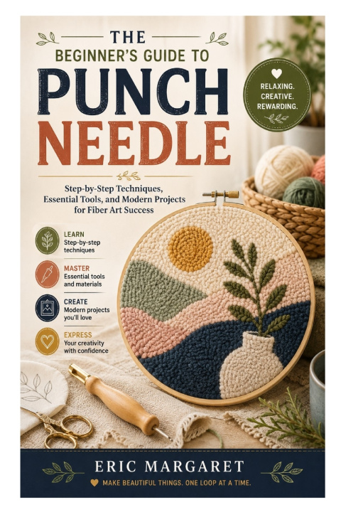 Carte The Beginner's Guide to Punch Needle Eric Margaret