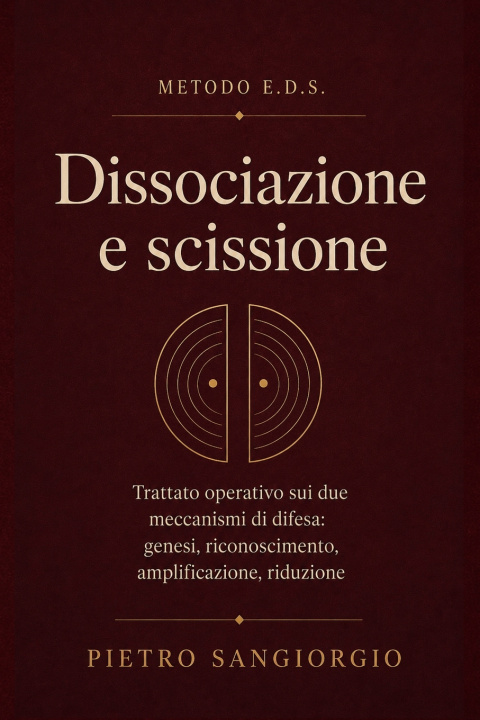 Könyv Dissociazione e Scissione Pietro Sangiorgio