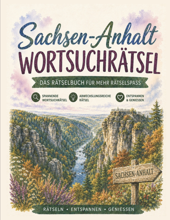 Knjiga Sachsen-Anhalt Wortsuchrätsel Rätselwerk Köppe
