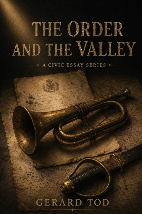 Book THE ORDER AND THE VALLEY Gerard Tod