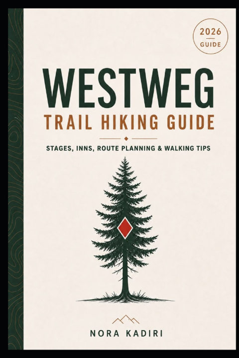 Książka Westweg Trail Hiking Guide NORA KADIRI