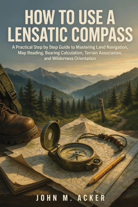 Knjiga HOW TO USE A LENSATIC COMPASS John M. Acker