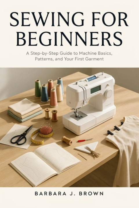 Book SEWING FOR BEGINNERS Barbara J. Brown