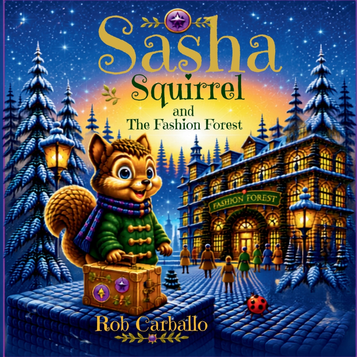 Kniha Sasha Squirrel and the Fashion Forest Rob Carballo