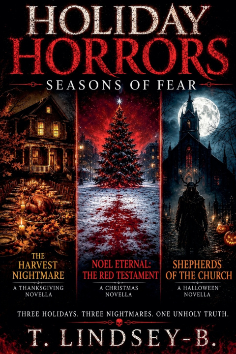 Book Holiday Horrors T. Lindsey-B.