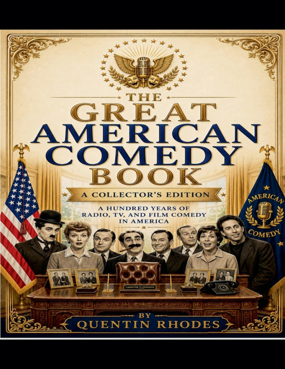 Könyv The Great American Comedy Book Quentin Rhodes