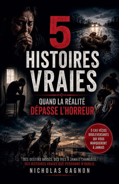 Kniha 5 histoires vraies Nicholas Gagnon