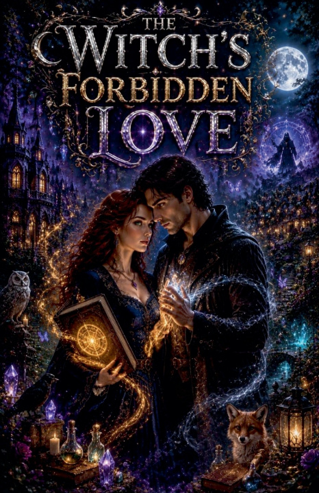 Könyv The Witch's Forbidden Love Nathaniel Ashbourne