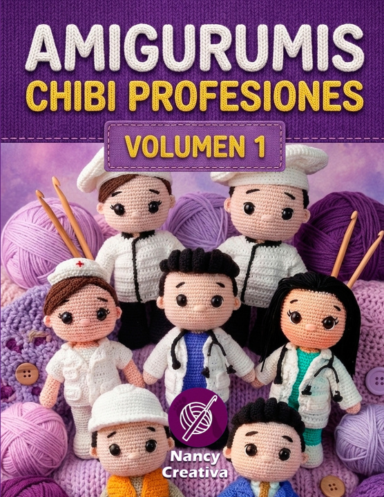Könyv AMIGURUMIS CHIBI PROFESIONES NANCY CREATIVA