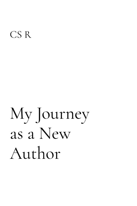 Książka My Journey as a New Author R