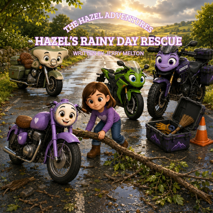 Könyv Hazel's Rainy Day Rescue Jerry Melton
