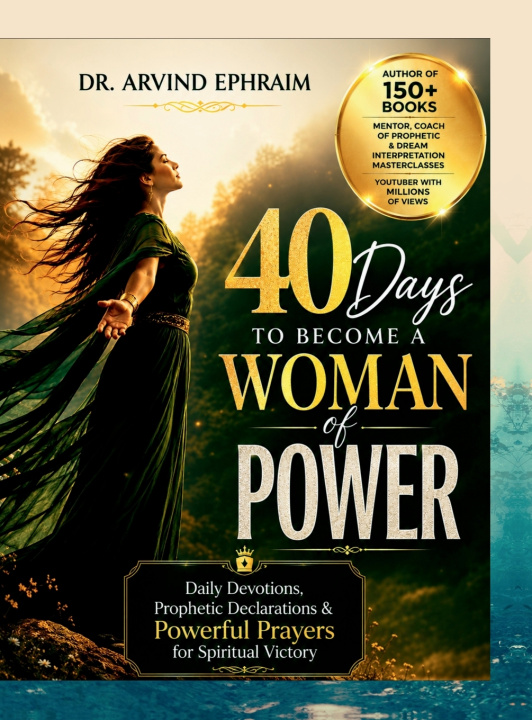 Kniha 40 Days to Become a Woman of POWER Arvind Ephraim