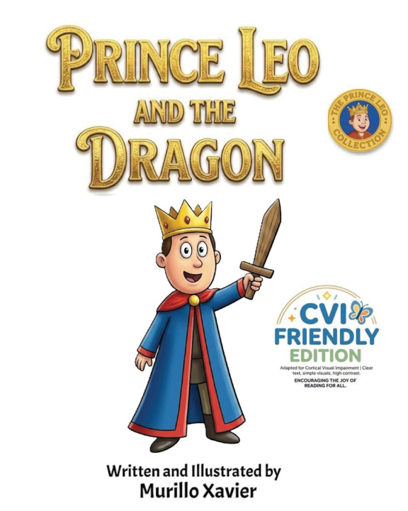 Carte Prince Leo and the Dragon (CVI Friendly Edition) Murillo Xavier