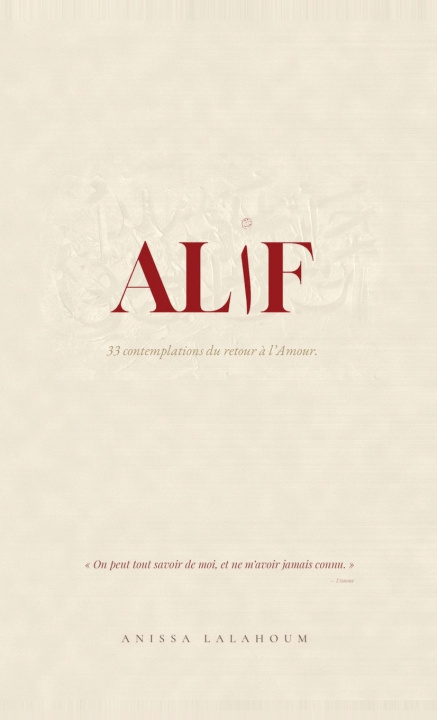 Knjiga ALIF Anissa Lalahoum