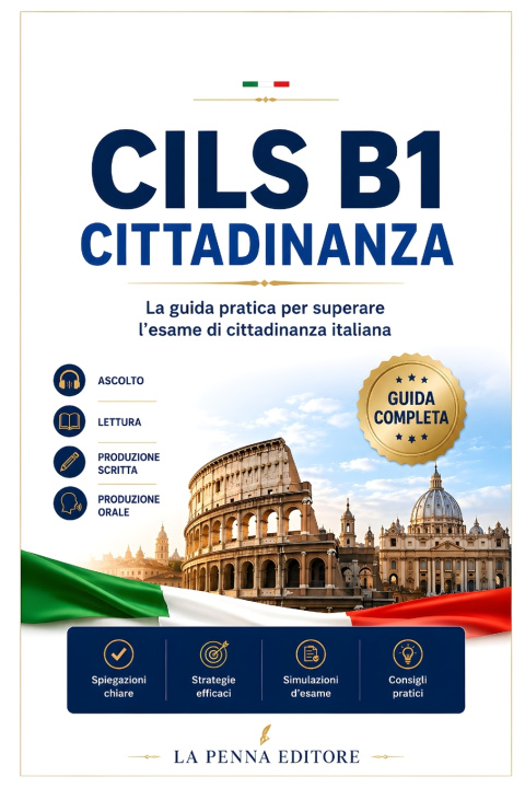 Книга CILS B1 Cittadinanza La Penna Editore
