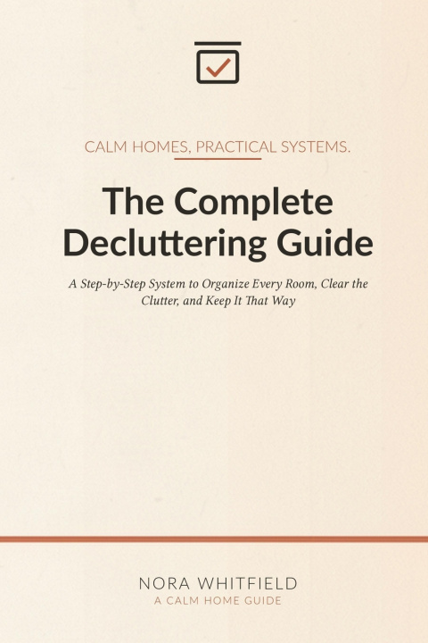 Boek The Complete Decluttering Guide Nora Whitfield