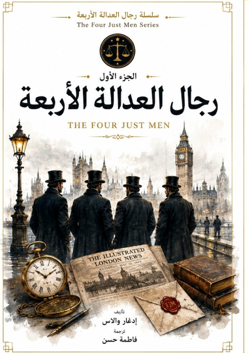 Boek رجال العدالة الأربعة إدغار والاس