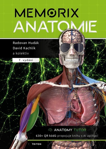 Βιβλίο Memorix anatomie Radovan Hudák