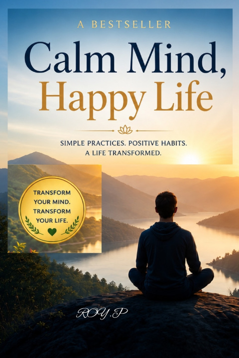 Книга CALM MIND HAPPY LIFE PRASENJIT ROY