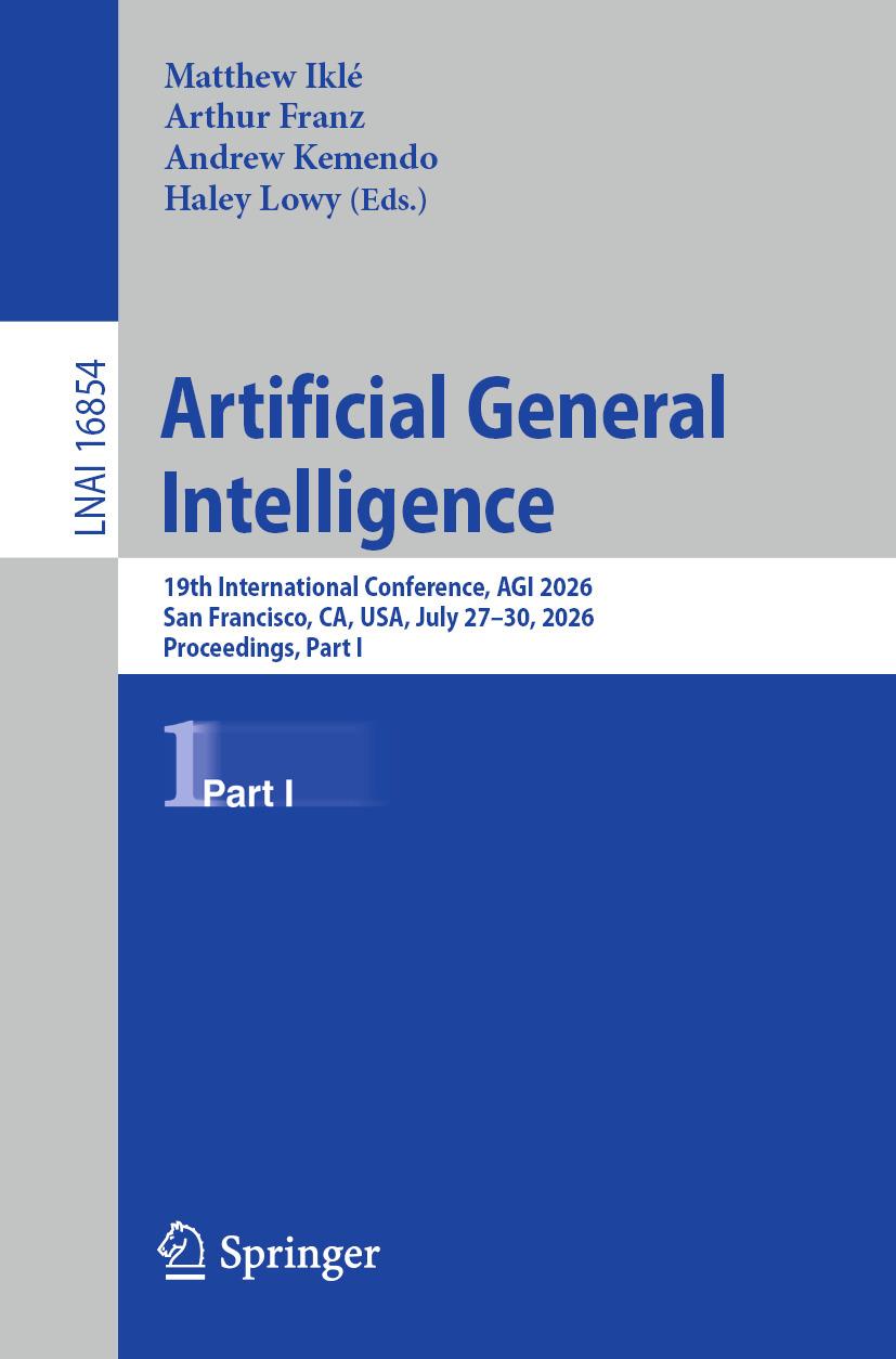 ebook Artificial General Intelligence Matthew Ikle