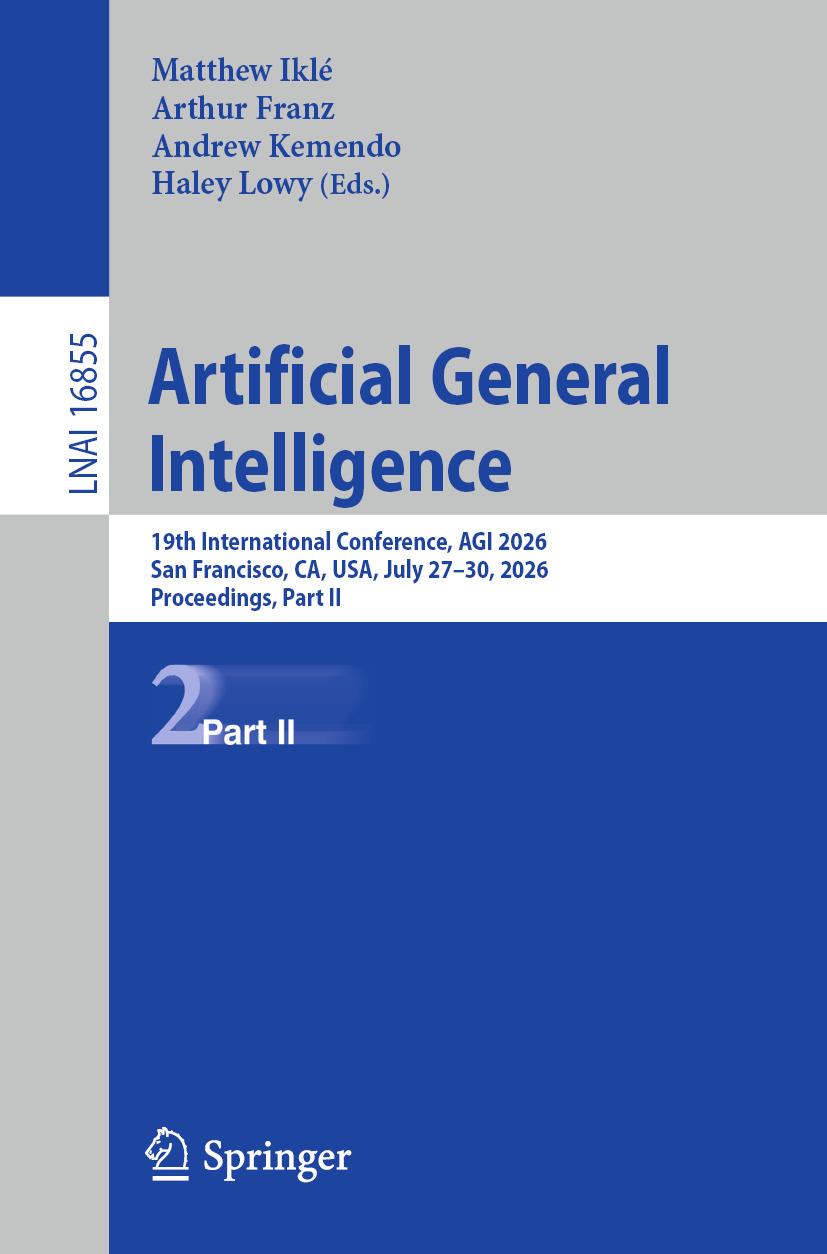 ebook Artificial General Intelligence Matthew Ikle