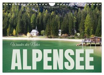 Kalendář/Diář Alpensee - Wunder der Natur (Wandkalender 2027 DIN A4 quer), CALVENDO Monatskalender Calvendo