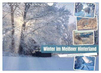 Kalender/Terminbuch Winter im Meißner Hinterland (Wandkalender 2027 DIN A4 quer), CALVENDO Monatskalender Calvendo