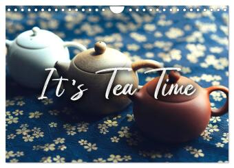 Calendario/Diario It's Tea Time (Wandkalender 2027 DIN A4 quer), CALVENDO Monatskalender Calvendo