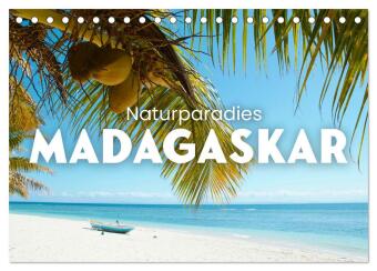 Kalender/agenda Naturparadies Madagaskar (Tischkalender 2027 DIN A5 quer), CALVENDO Monatskalender Calvendo