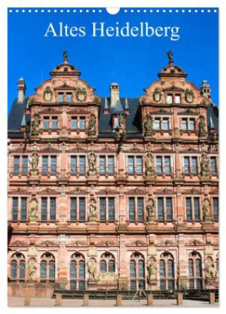 Kalender/agenda Altes Heidelberg (Wandkalender 2027 DIN A3 hoch), CALVENDO Monatskalender Calvendo