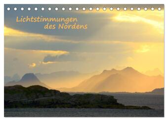 Kalender/agenda Lichtstimmungen des Nordens (Tischkalender 2027 DIN A5 quer), CALVENDO Monatskalender Calvendo