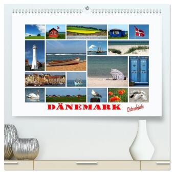 Kalender/Terminbuch Dänemark - Ostseeküste (hochwertiger Premium Wandkalender 2027 DIN A2 quer), Kunstdruck in Hochglanz Calvendo