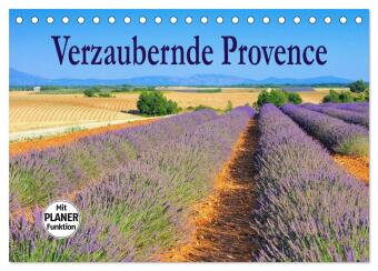 Kalender/agenda Verzaubernde Provence (Tischkalender 2027 DIN A5 quer), CALVENDO Monatskalender Calvendo