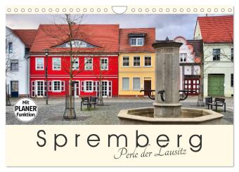 Naptár/Határidőnapló Spremberg - Perle der Lausitz (Wandkalender 2027 DIN A4 quer), CALVENDO Monatskalender Calvendo