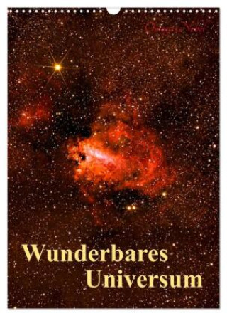 Kalender/Terminbuch Wunderbares Universum (Wandkalender 2027 DIN A3 hoch), CALVENDO Monatskalender Calvendo