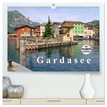 Kalendář/Diář Gardasee (hochwertiger Premium Wandkalender 2027 DIN A2 quer), Kunstdruck in Hochglanz Calvendo
