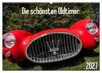 Calendar / Agendă Die schönsten Oldtimer 2027 (Wandkalender 2027 DIN A2 quer), CALVENDO Monatskalender Calvendo