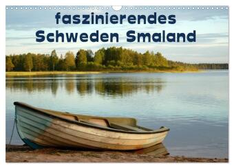 Kalendář/Diář faszinierendes Schweden Smaland (Wandkalender 2027 DIN A3 quer), CALVENDO Monatskalender Calvendo