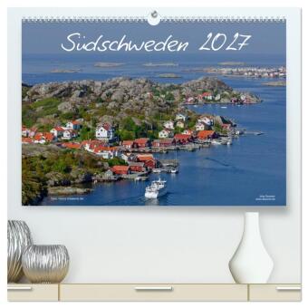 Kalender/Terminbuch Südschweden (hochwertiger Premium Wandkalender 2027 DIN A2 quer), Kunstdruck in Hochglanz Calvendo