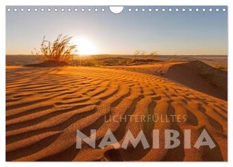 Календар/тефтер Lichterfülltes Namibia (Wandkalender 2027 DIN A4 quer), CALVENDO Monatskalender Calvendo