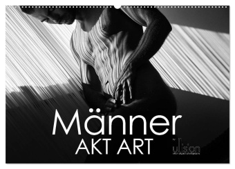 Kalender/agenda Männer AKT Art (Wandkalender 2027 DIN A2 quer), CALVENDO Monatskalender Calvendo