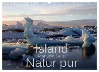 Kalendár/Diár Island Natur pur (Wandkalender 2027 DIN A2 quer), CALVENDO Monatskalender Calvendo