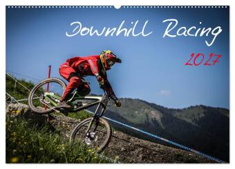 Naptár/Határidőnapló Downhill Racing 2027 (Wandkalender 2027 DIN A2 quer), CALVENDO Monatskalender Calvendo