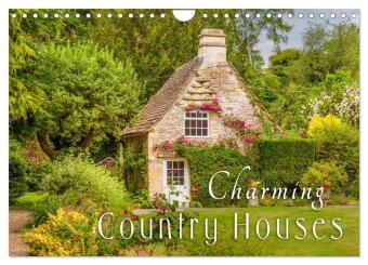 Kalender/Terminbuch Charming Country Houses (Wall Calendar 2027 DIN A4 landscape), CALVENDO 12 Month Wall Calendar Calvendo