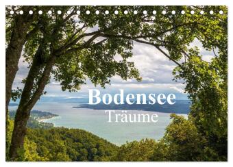 Kalender/Terminbuch Bodensee Träume (Tischkalender 2027 DIN A5 quer), CALVENDO Monatskalender Calvendo