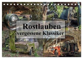 Kalender/agenda Rostlauben - vergessene Klassiker (Tischkalender 2027 DIN A5 quer), CALVENDO Monatskalender Calvendo