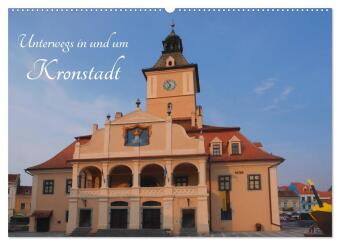 Kalender/agenda Unterwegs in und um Kronstadt (Wandkalender 2027 DIN A2 quer), CALVENDO Monatskalender Calvendo