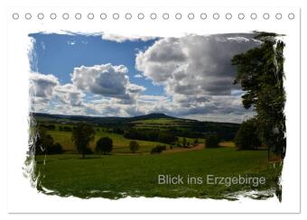 Kalender/Terminbuch Blick ins Erzgebirge (Tischkalender 2027 DIN A5 quer), CALVENDO Monatskalender Calvendo