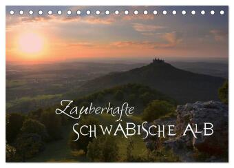 Kalender/agenda Zauberhafte Schwäbische Alb (Tischkalender 2027 DIN A5 quer), CALVENDO Monatskalender Calvendo